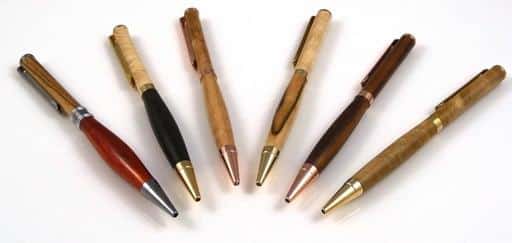 Padauk and Poplar Wood - Cigar Pen